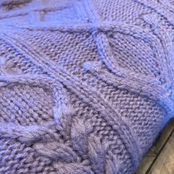 NWT Vince. Aran Mock Neck Sweater - Picture 8 of 10